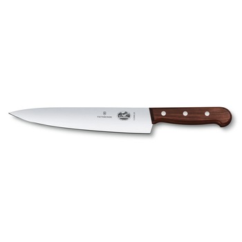 Cutit Victorinox pentru carne, lama dreapta 22 cm, maner lemn Cutit Victorinox pentru carne, lama dreapta 22 cm, maner lemn