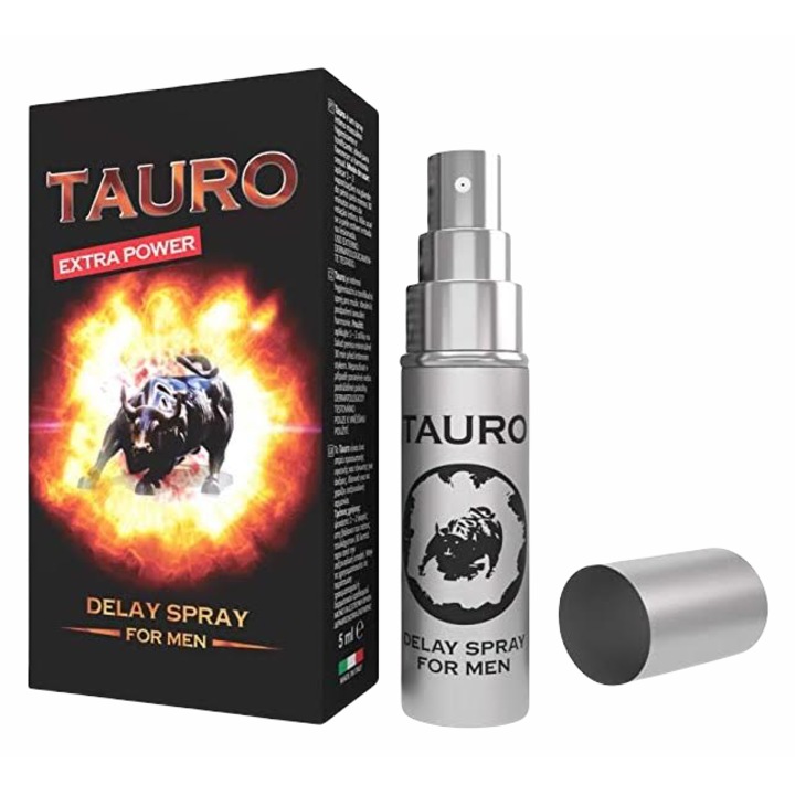 Spray premium concentrat, TAURO Extra Power, anti ejaculare precoce, 5 ml