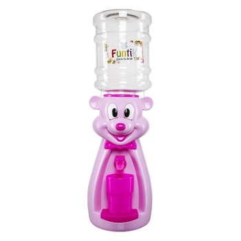 Dozator de apa pentru copii, 2 litrii, Ursulet Roz Dozator de apa pentru copii, 2 litrii, Ursulet Roz