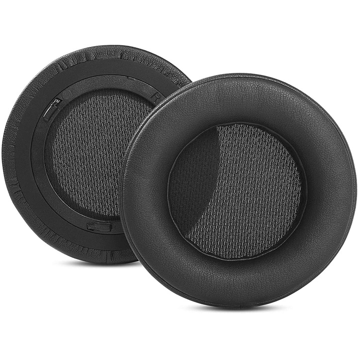 OEM fülpárna készlet, 2 db, Corsair Virtuoso RGB Wireless SE Gaming fejhallgatóhoz, Over-Ear, fekete
