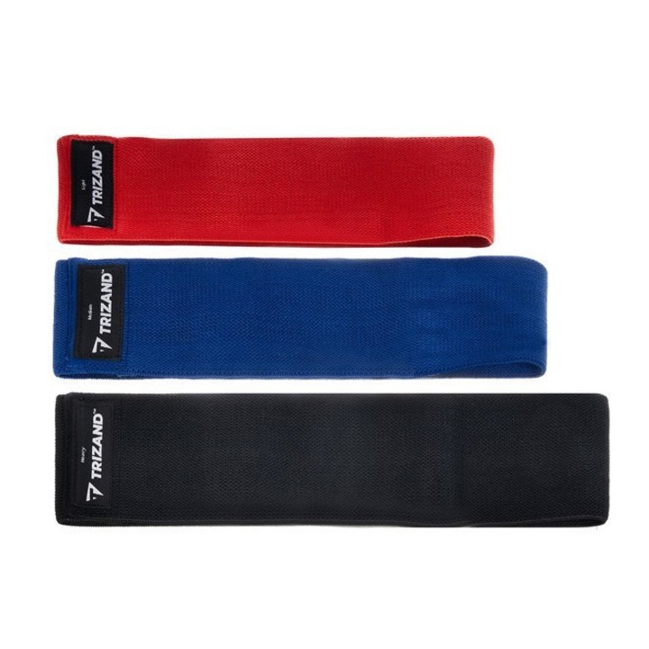Set of exercise bands - 3 pcs - fabric GC