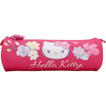 Penar HELLO KITTY Etui Tubular roz Penar HELLO KITTY Etui Tubular roz