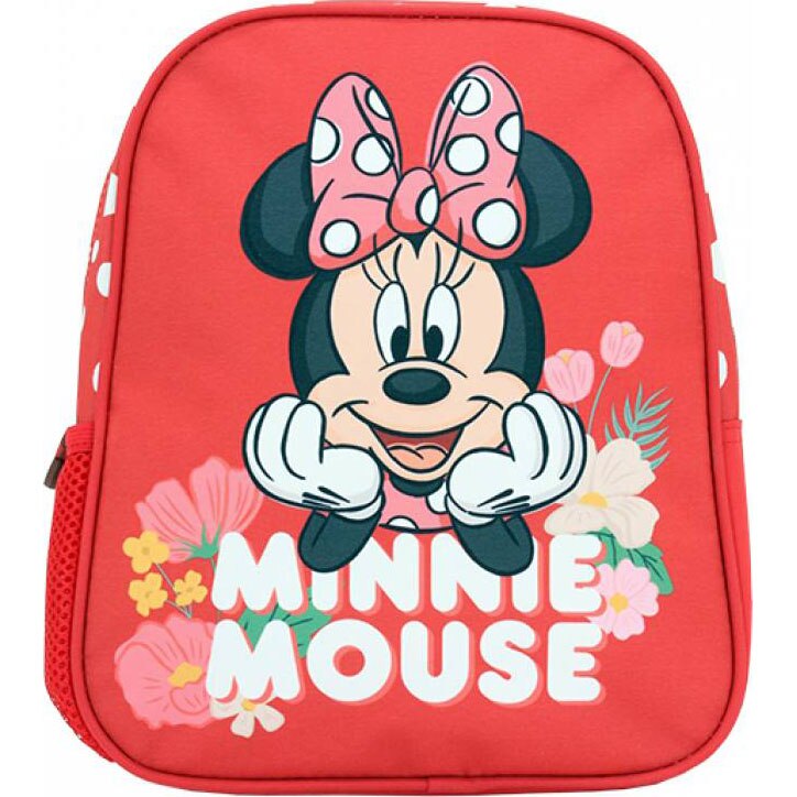 Ghiozdan MINNIE MOUSE PRESCOLARI rosu