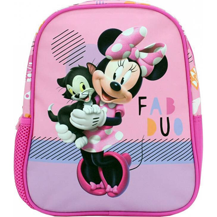 Ghiozdan MINNIE MOUSE PRESCOLARI roz