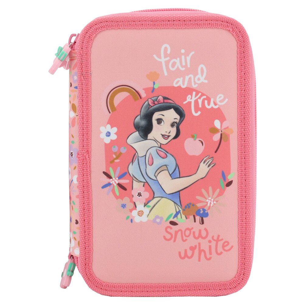 Penar PRINCESS Neechipat 3 fermoare roz pastel