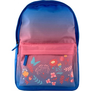 Ghiozdan SCS Teens Pink Flower C compartiment cu buzunar 44x32x14cm Captuseala 2Ferm Ghiozdan SCS Teens Pink Flower C compartiment cu buzunar 44x32x14cm Captuseala 2Ferm