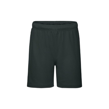 Pantaloni scurti sport Fruit of the Loom, Poliester, Negru, 5-6 ani Pantaloni scurti sport Fruit of the Loom, Poliester, Negru, 5-6 ani