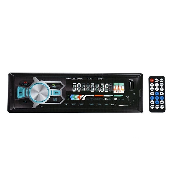 Bluetooth главно устройство MP3 FM SD USB AUX RCA високоговорител Bt2058