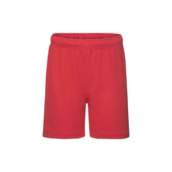 Pantaloni scurti sport Fruit of the Loom, Poliester, Rosu, 9-11 ani Pantaloni scurti sport Fruit of the Loom, Poliester, Rosu, 9-11 ani
