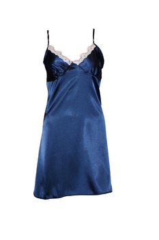 Furou scurt satin Pamuklu215, Bleumarin Furou scurt satin Pamuklu215, Bleumarin