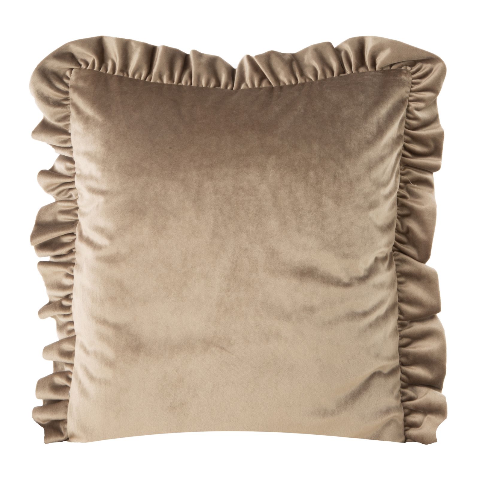 Fata de perna decorativa Eurofirany VELVET 45x45 Bej