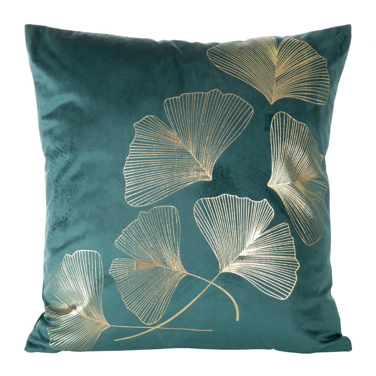 Fata de perna decorativa Eurofirany GINKO 45x45 Verde inchis