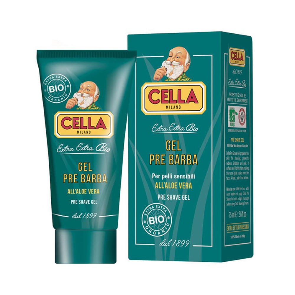 Gel pre shave, Cella Bio Aloe, 75 ml