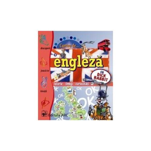 Cartea de... engleza cu Dick Rabbit. Istorie, limba, curiozitati, Margherita Giromini