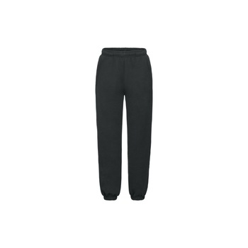 Pantaloni lungi sport Fruit of the Loom, Bumbac/Poliester, Negru, Negru Pantaloni lungi sport Fruit of the Loom, Bumbac/Poliester, Negru, Negru