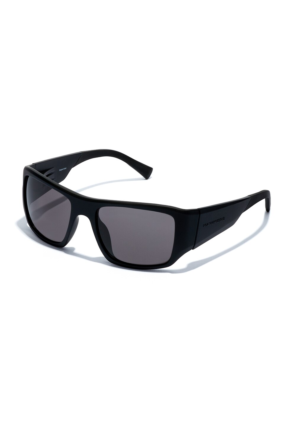 Hawkers, Ochelari de soare dreptunghiulari unisex Carbon, Negru, 56-19-130 Standard