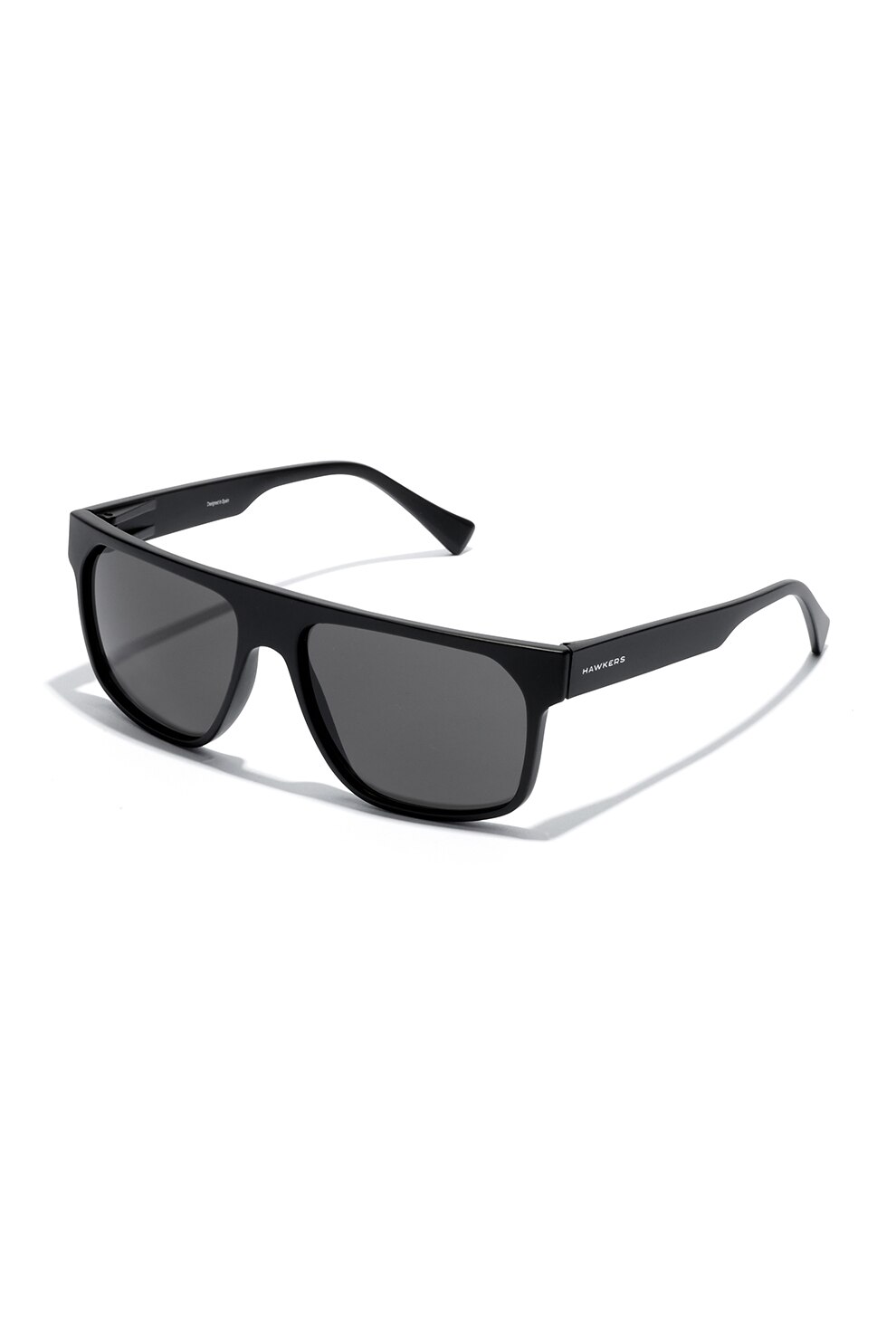 Hawkers, Ochelari de soare patrati unisex Cheedo, Negru, 58-16-145 Standard