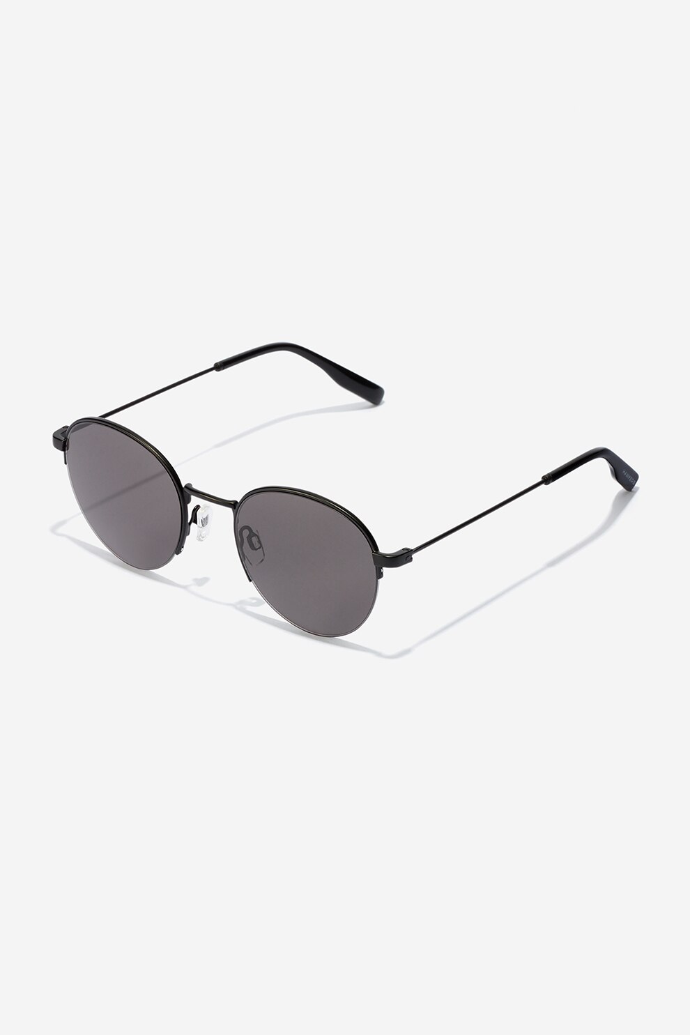 Hawkers, Ochelari de soare rotunzi unisex Moma Crosstown, Negru, 51-20-145 Standard