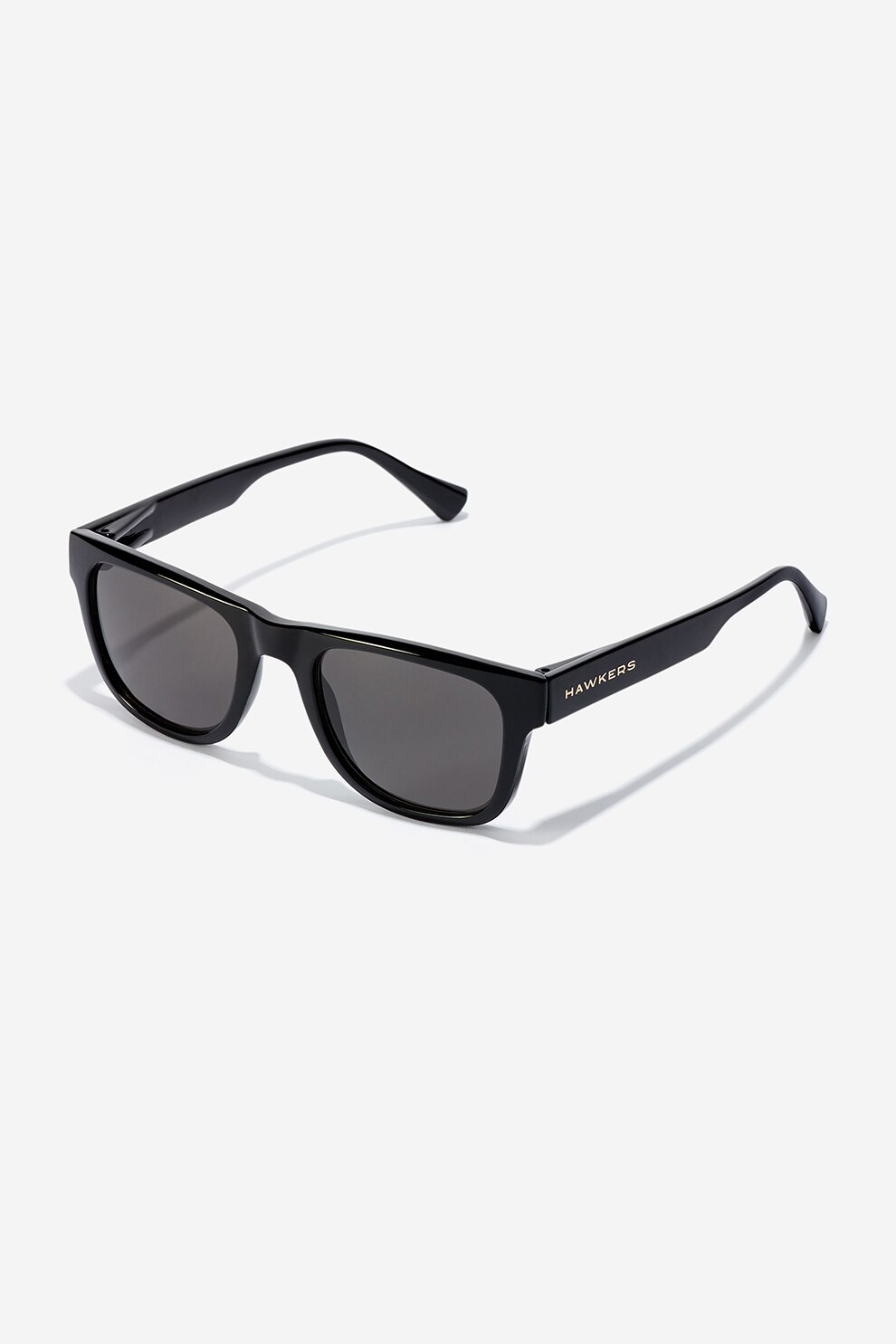 Hawkers, Ochelari de soare dreptunghiulari unisex Tox, Negru, 52-21-145 Standard