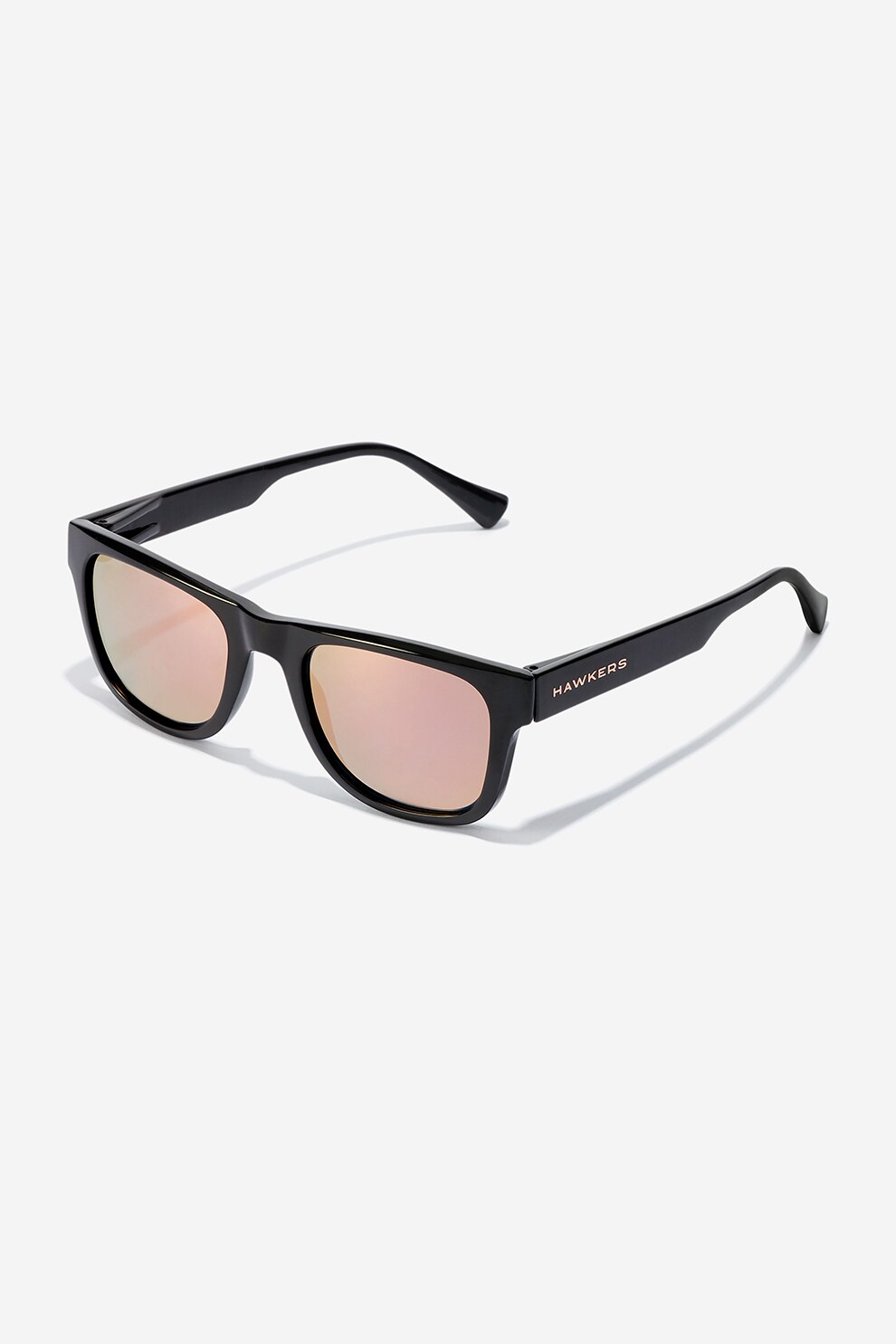 Hawkers, Ochelari de soare dreptunghiulari unisex Tox, Negru, 52-21-145 Standard