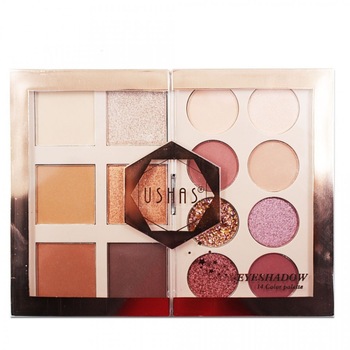 Paleta farduri, Ushas, 13 culori, 01 Paleta farduri, Ushas, 13 culori, 01