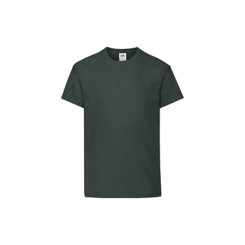 Tricou Fruit of the Loom Original, Bumbac, Negru, 14-15 Ani Tricou Fruit of the Loom Original, Bumbac, Negru, 14-15 Ani