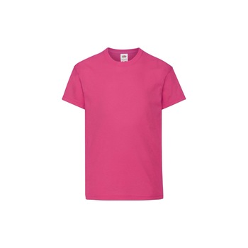 Tricou Fruit of the Loom Original, Bumbac, Fucsia, 14-15 Ani Tricou Fruit of the Loom Original, Bumbac, Fucsia, 14-15 Ani