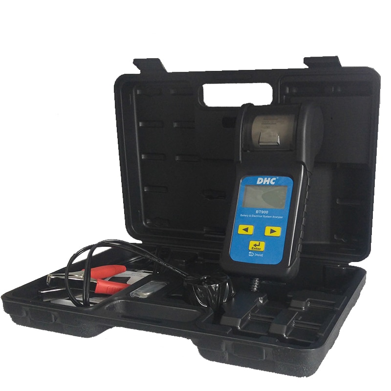 Tester digital pentru acumulatori auto si analiza sistemului de incarcare DHC BT900 cu printer