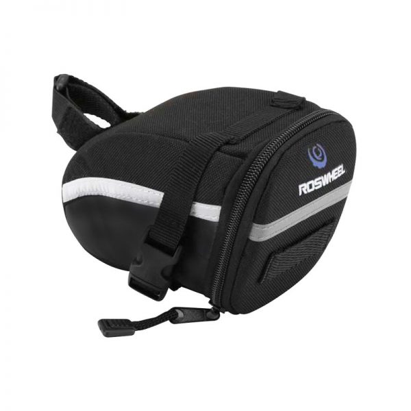 Borseta Bicicleta ROSWHEEL 1.2L Portabila, Impermeabila, Negru