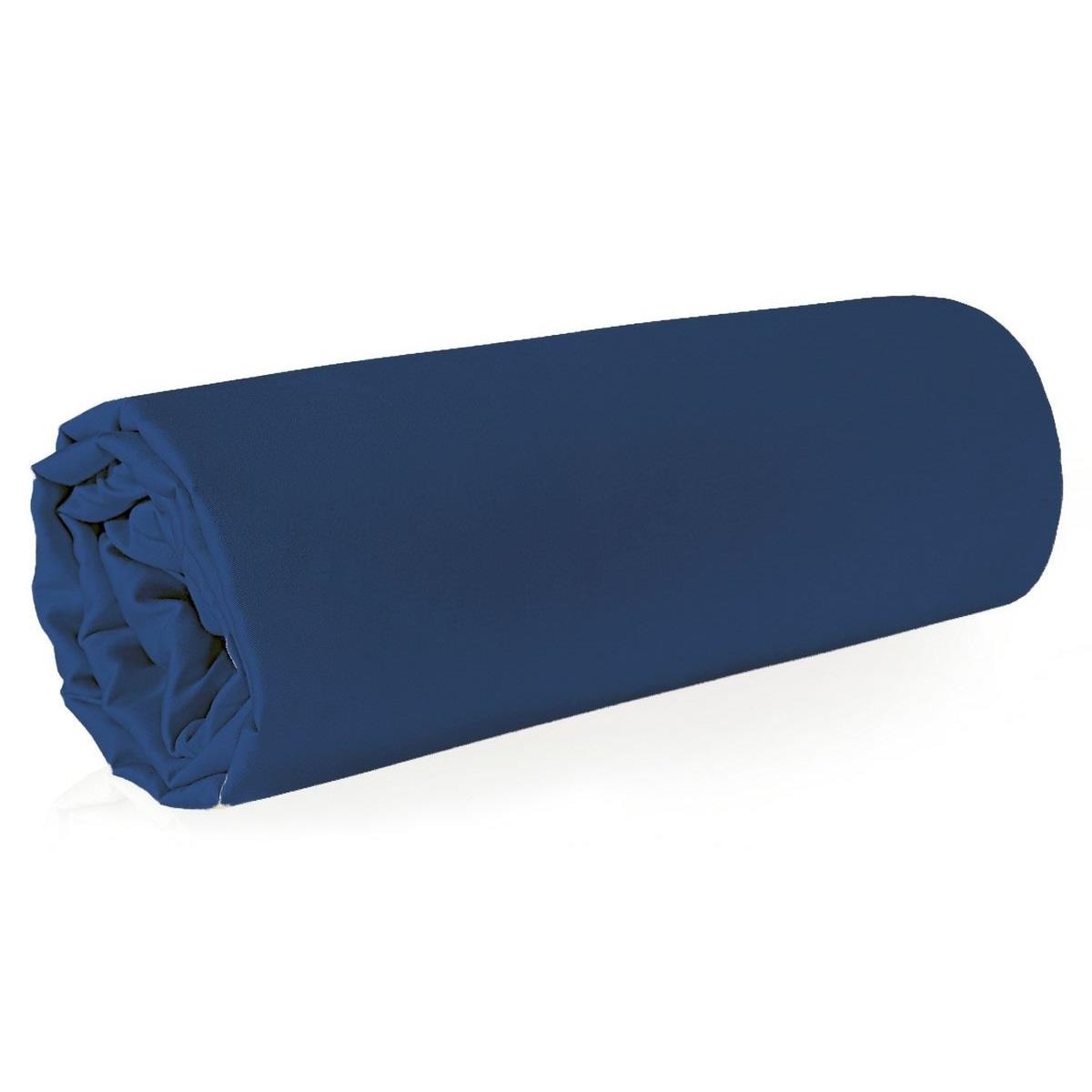 Cearsaf din satin fara elastic, Eurofirany, NOVA, 210x220, Grena