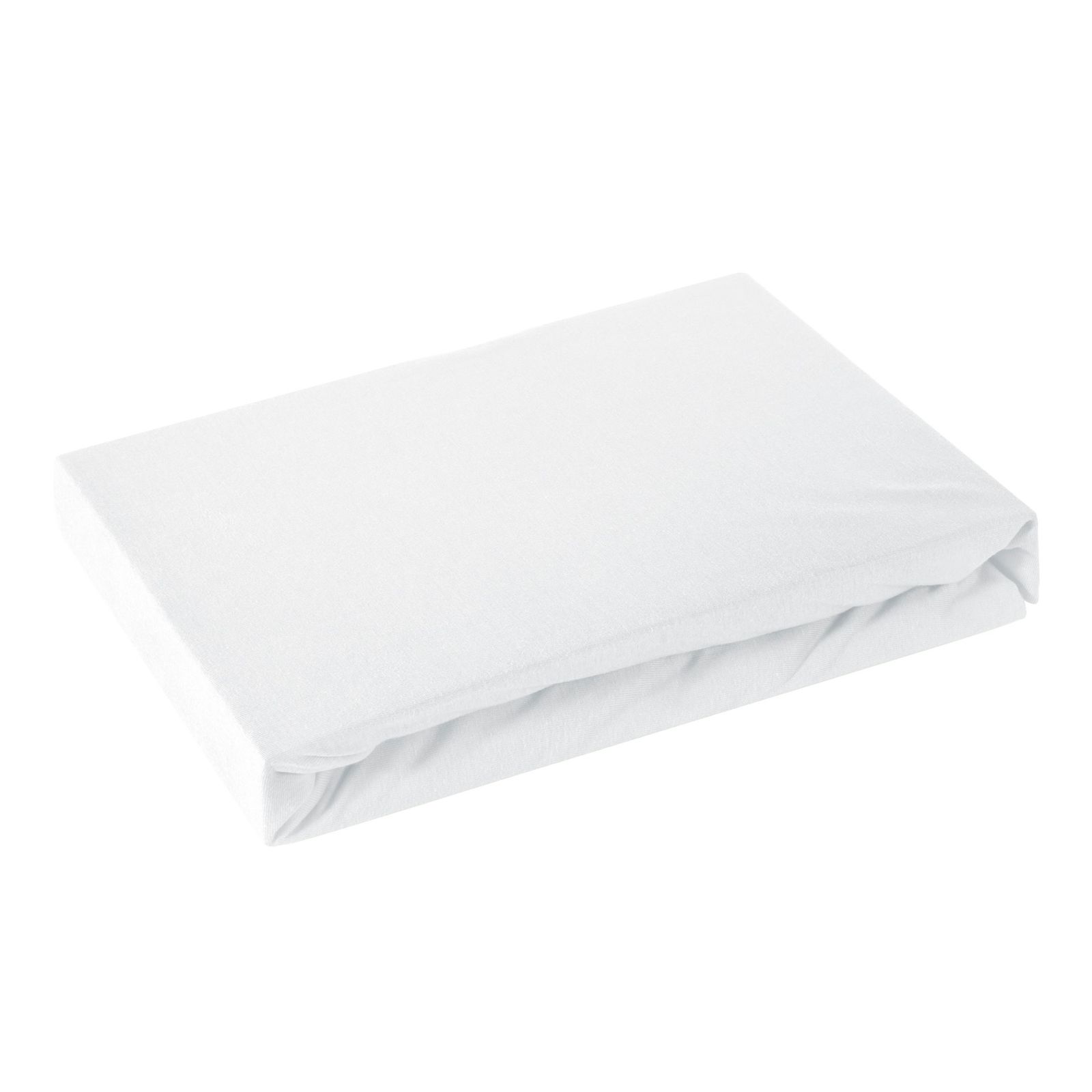 Cearsaf cu elastic jersey Design91 90x200 Alb