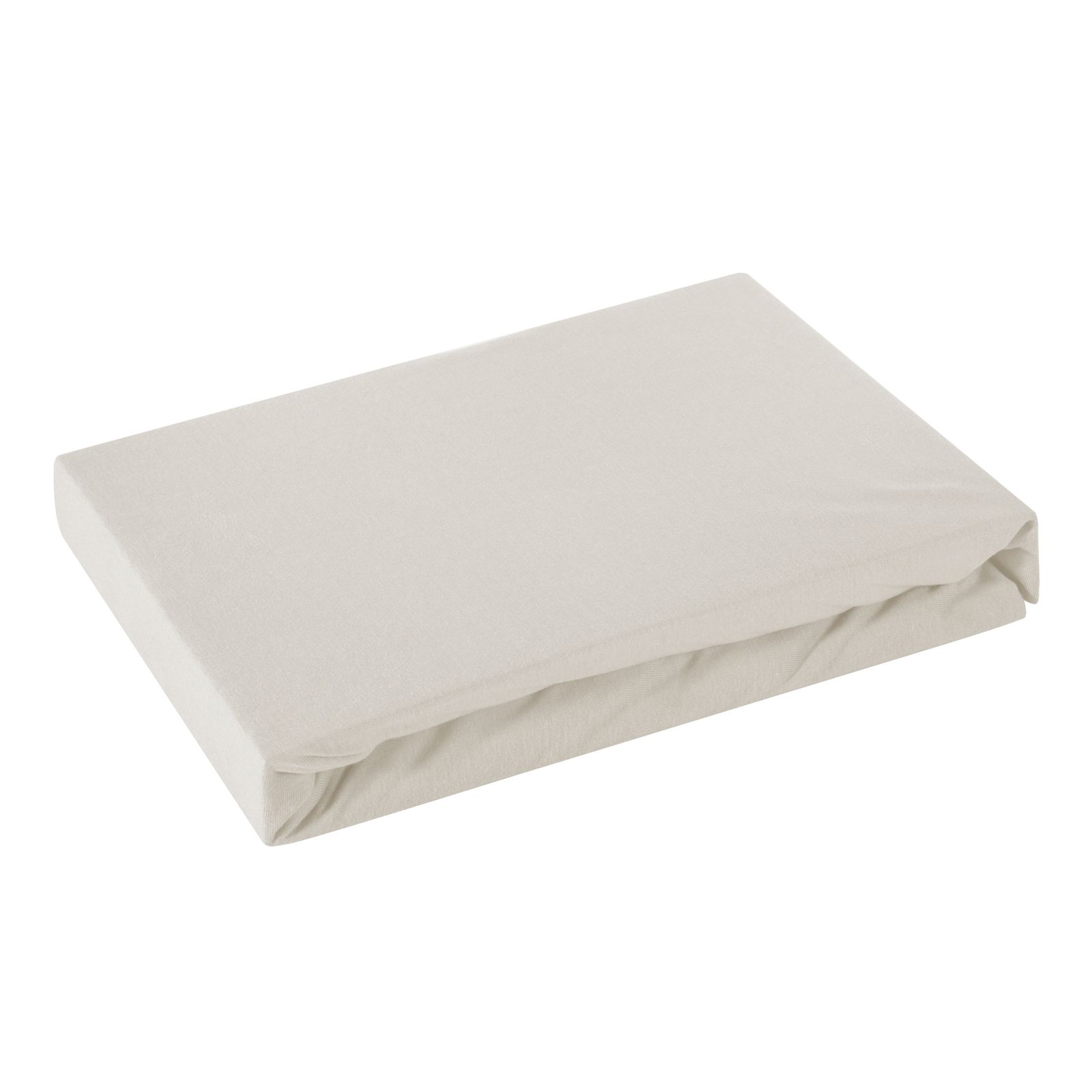 Cearsaf cu elastic jersey 120x200 Eurofirany Gri deschis
