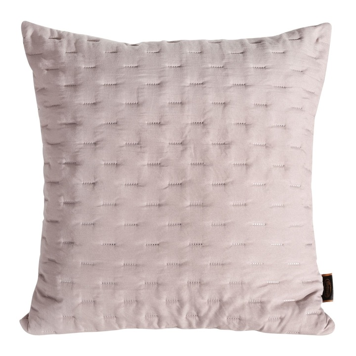 Fata de perna decorativa Eurofirany LIBI-2 45x45 Roz Pudra