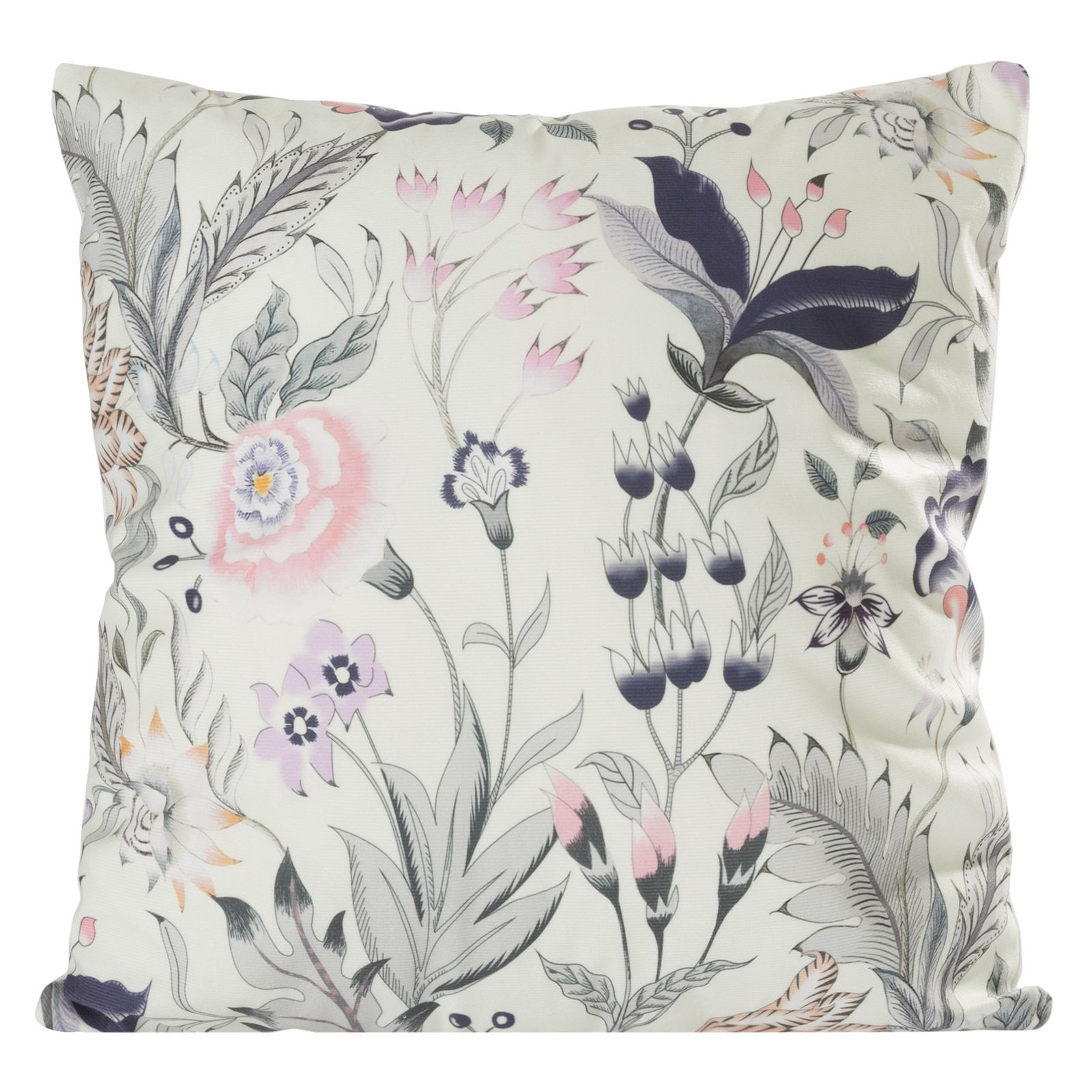 Fata de perna decorativa Eurofirany MINK 45x45 Alb - Multicolor