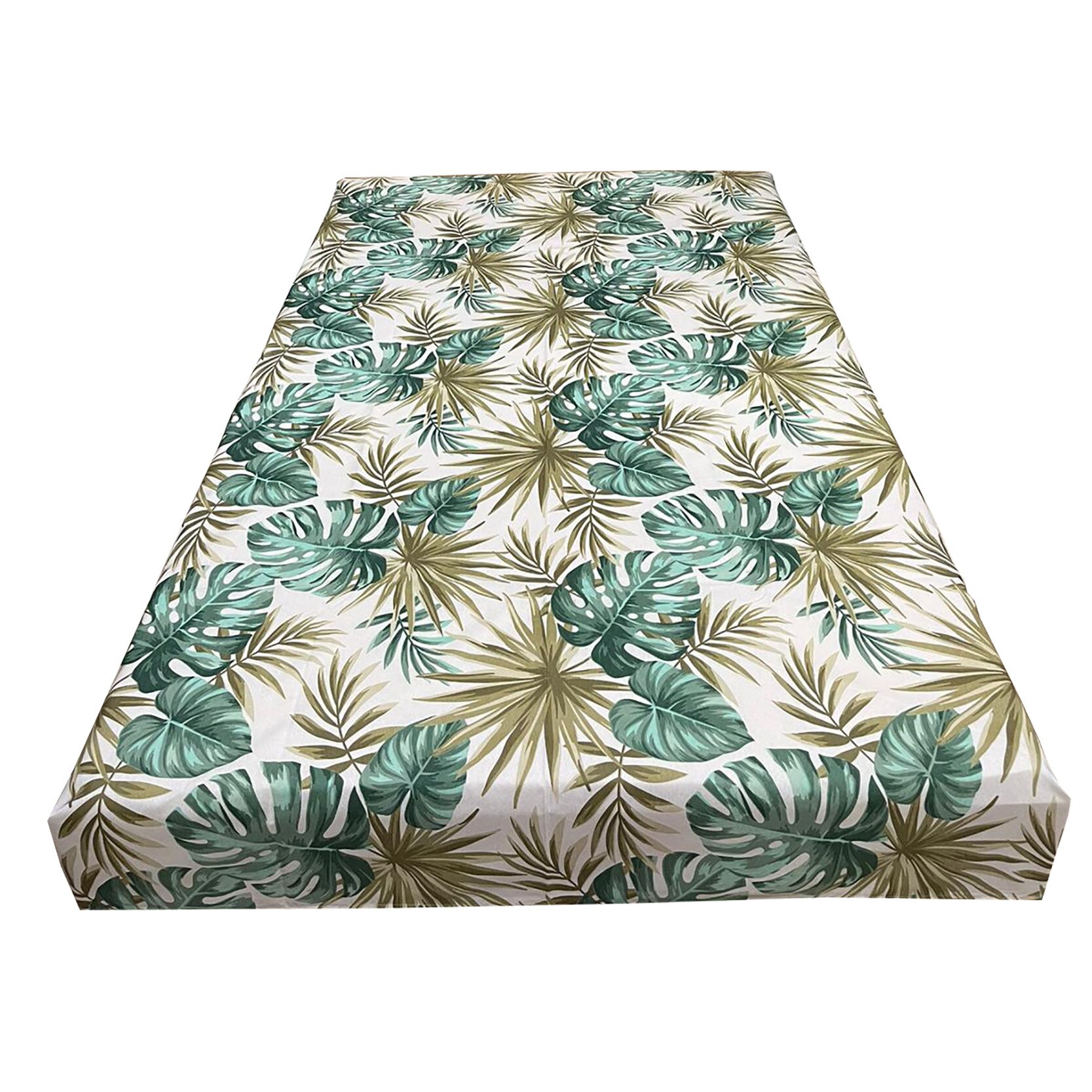 Cearceaf kaki/verde 250x215cm pentru pat dublu, pentru saltea mai mare de 180cm, 