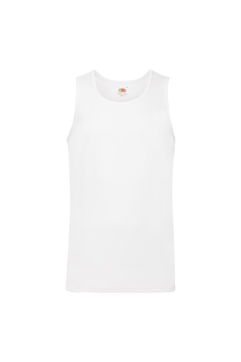 Maiou sport Fruit of the Loom, Performance, M, Alb