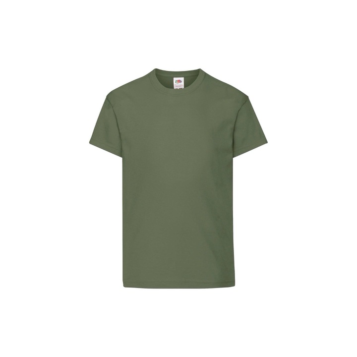 Fruit of the Loom Original póló, pamut, Khaki