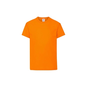 Tricou Fruit of the Loom Original, Bumbac, Portocaliu, 12-13 Ani Tricou Fruit of the Loom Original, Bumbac, Portocaliu, 12-13 Ani