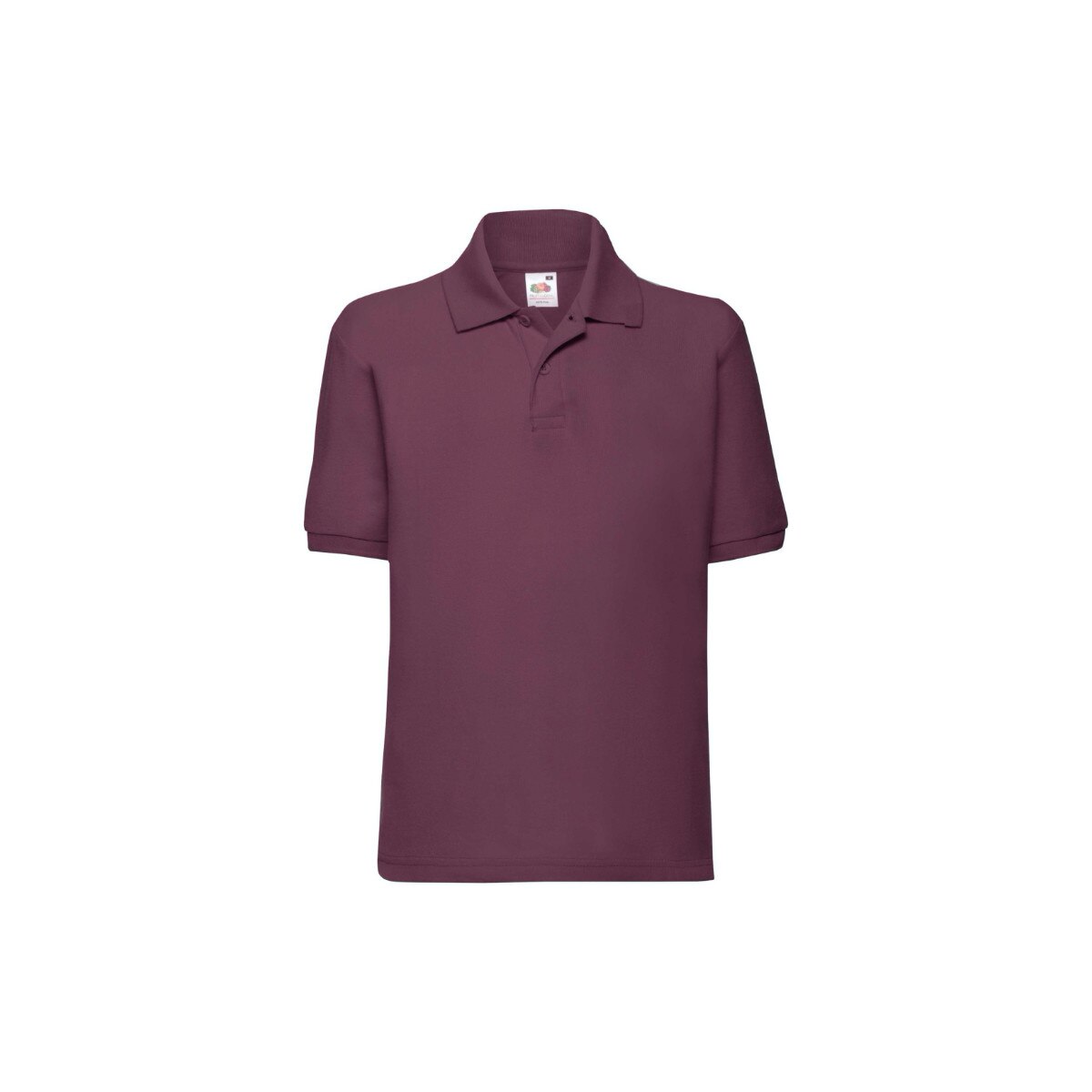 Tricou Polo Fruit of the Loom 65/35, Poliester/Bumbac, Burgundy