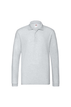 Bluza polo Fruit of the Loom, Bumbac, Gri Bluza polo Fruit of the Loom, Bumbac, Gri