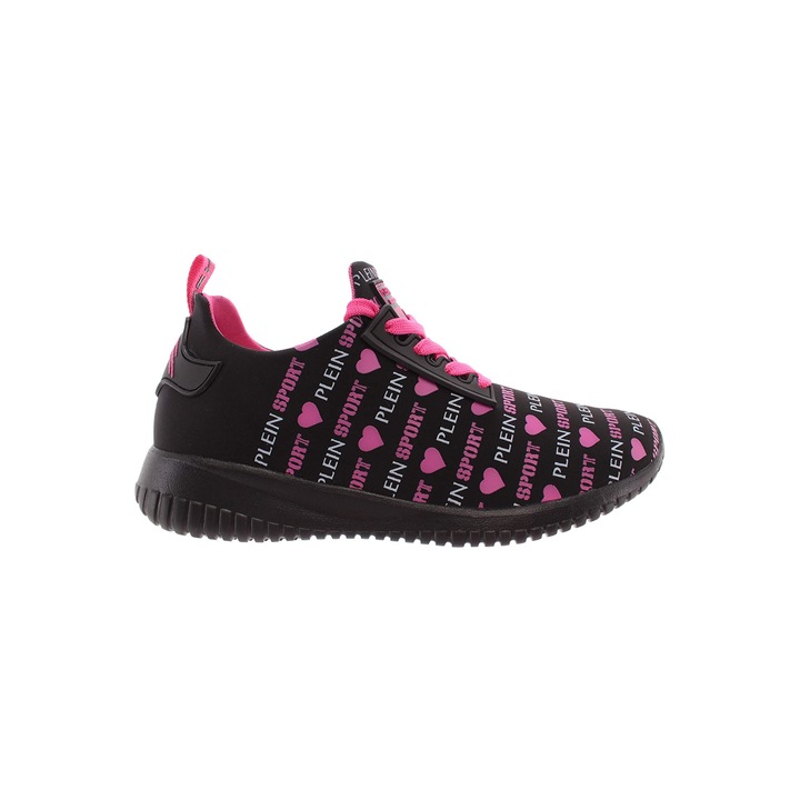 Pantofi sport dama, Philipp Plein Sport, Runner Cindy, lifestyle, negru