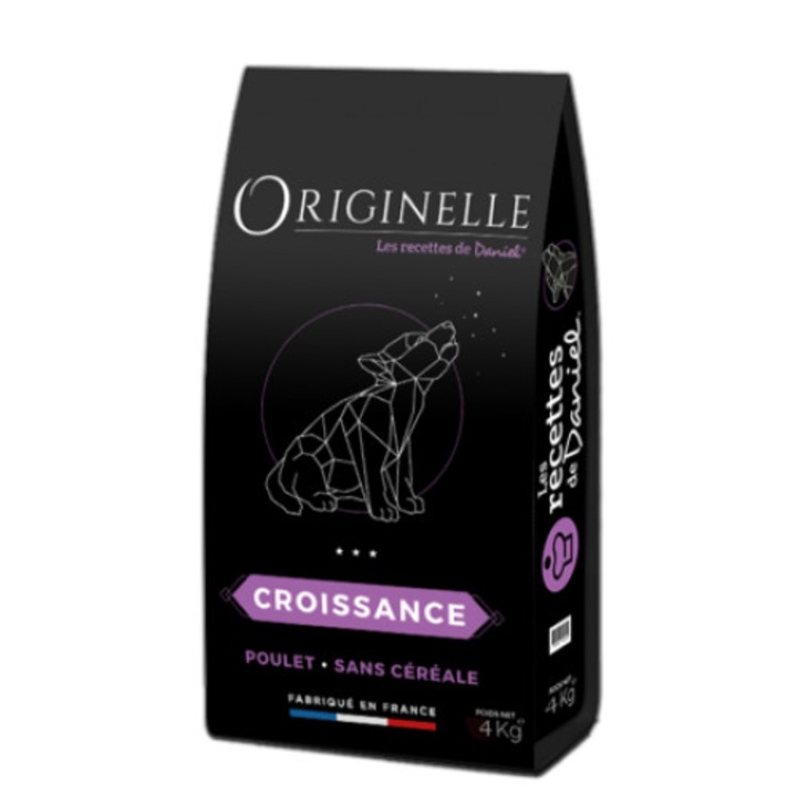 Крокети Originelle за подрастващи кучета, без зърно, Les Recettes de Daniel,4 КГ