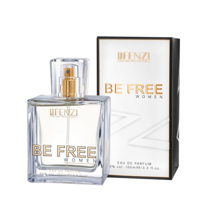 Парфюм за жени jFenzi, Be Free, 100 мл
