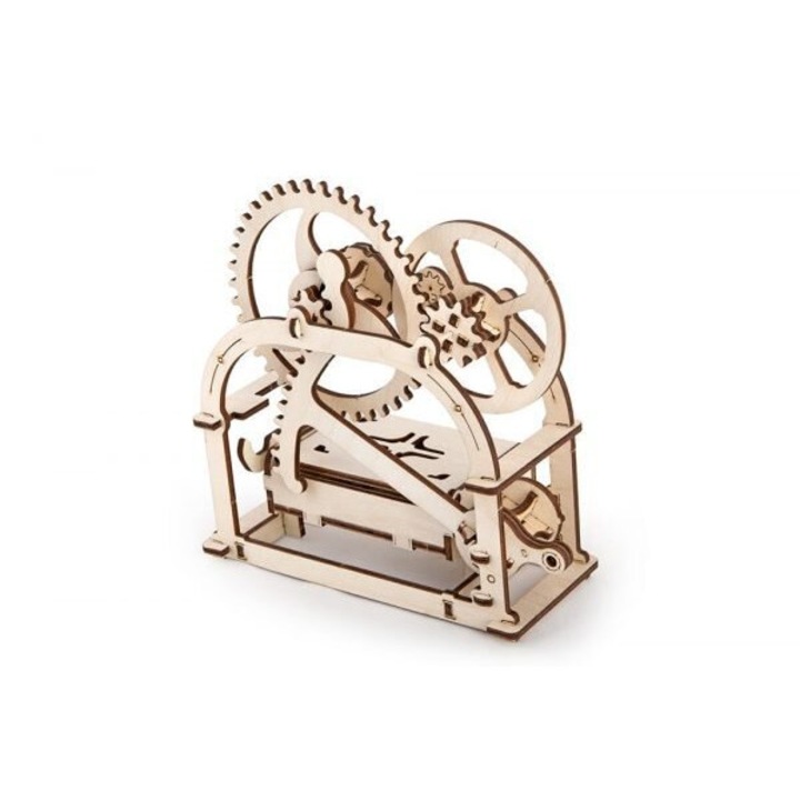 Механична кутия Ugears, Дървен, Механичен пъзел
