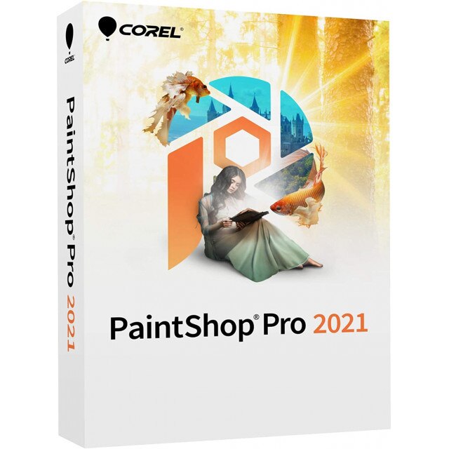 Corel PaintShop Pro 2021, Win, licenta permanenta - BOX