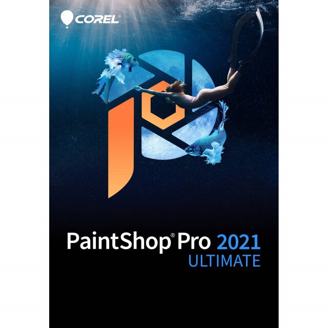 Corel PaintShop Pro Ultimate 2021, Win, licenta permanenta - BOX