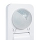 2x Senzor de miscare PIR Maclean MCE243, 360°, IP65, exterior LED, IR, max 2000W, detectie 20 m, reglaj LUX si timp, negru, set 2 buc