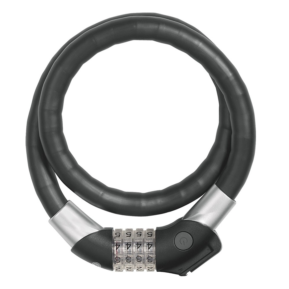 Antifurt bicicleta, otel dublu, ABUS Steel-O-Flex Raydo 1460/85 KF, 85 cm, negru