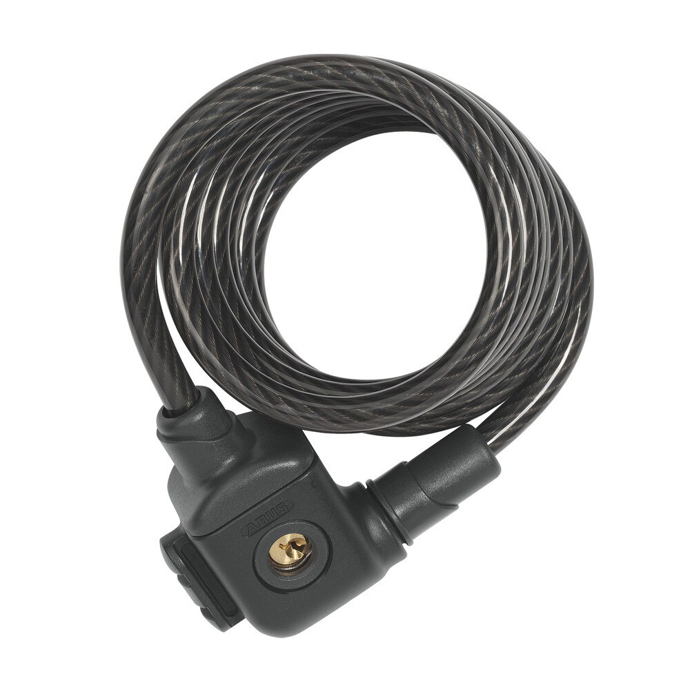 Antifurt cablu bicicleta, ABUS Winner 885 KF, 185 cm lungime, 9.5 mm diametru, negru