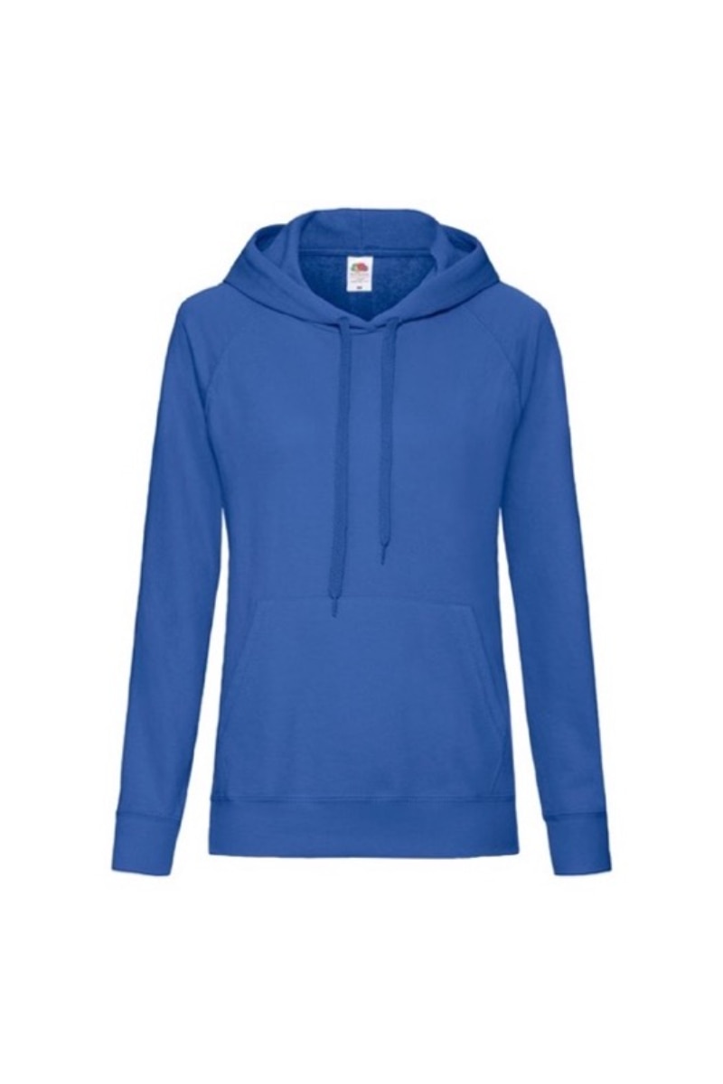 Hanorac cu gluga Fruit of the Loom, Bumbac/Polieste, Albastru